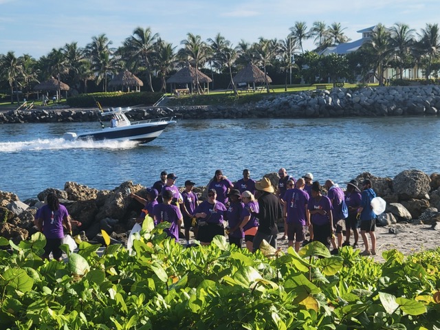 The Fern House cleanup crew at Jupiter Inlet Park
